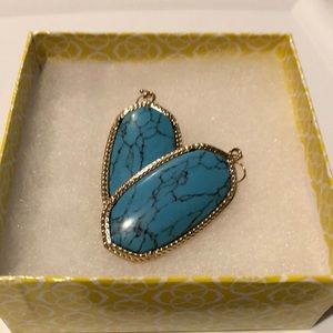 Kendra Scott Turquoise/silver Earrings